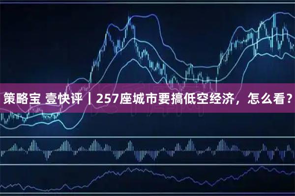 策略宝 壹快评｜257座城市要搞低空经济，怎么看？